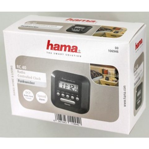 HAMA RC 40 RADIO CONTROLLED ALARM CLOCK