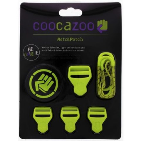 COOCAZOO MATCHPATCH CLASSIC DOPLŇKOVÁ SADA, LIMEPUNCH