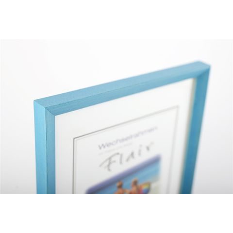 HAMA RÁMEČEK DŘEVĚNÝ EVA, MODRÁ, 30X40 CM