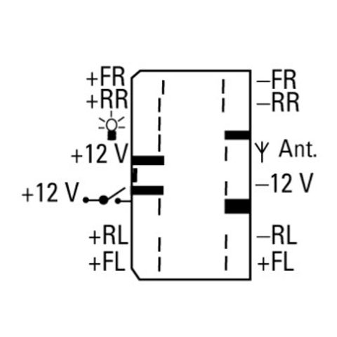 HAMA ANTENNA CABLE COAXIAL MALE PLUG - COAXIAL FEMALE JACK, 1 M, 75 DB