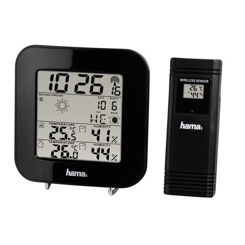 HAMA EWS-200 WEATHER STATION, BLACK