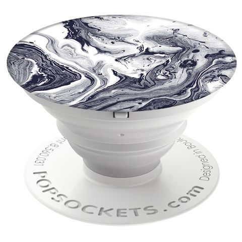 POPSOCKETS BLACK WHITE MARBLE