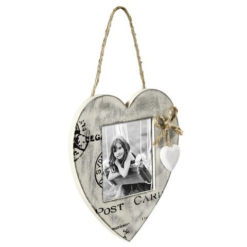 HAMA PORTRÉTOVÝ RÁMEČEK DŘEVĚNÝ VERONA, 10X10 CM, ŠEDÝ