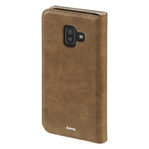 HAMA GUARD CASE BOOKLET FOR SAMSUNG GALAXY J6+, BROWN