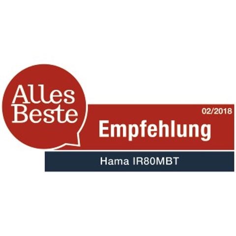 HAMA STREAMING RÁDIO IR80MBT, INTERNET RÁDIO/MULTIROOM/BLUETOOTH/APP OVLÁDÁNÍ UNDOK