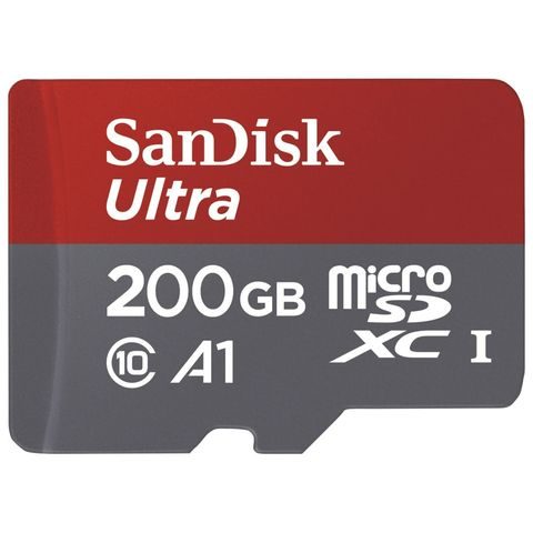 SANDISK ULTRA MICROSDXC 200 GB 100 MB/S A1 CLASS 10 UHS-I, ANDROID, ADAPTÉR NÁHRADA ZA 139700