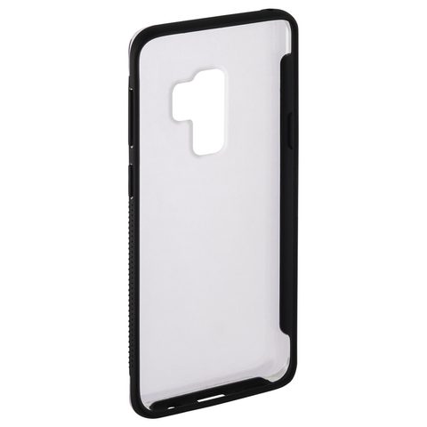 HAMA FRAME COVER FOR SAMSUNG GALAXY S9+, TRANSPARENT/BLACK