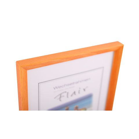 HAMA RÁMEČEK DŘEVĚNÝ EVA, ORANŽOVÁ, 29,7X42 CM