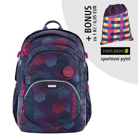 ŠKOLNÍ BATOH COOCAZOO JOBJOBBER2, PURPLE ILLUS