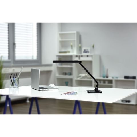 HAMA SL 95 LED DESK LAMP, MULTI-COLOUR/TIMER, BLACK