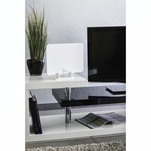 HAMA POKOJOVÁ ANTÉNA DVB-T/DVB-T2, ULTRA PLOCHÁ