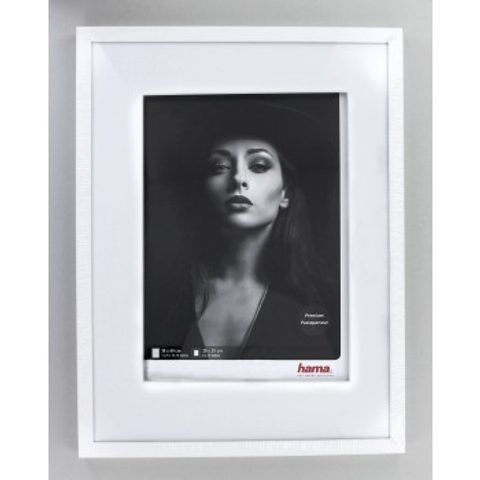 HAMA RÁMEČEK DŘEVĚNÝ DANA, BÍLÁ, 30 X 40 CM