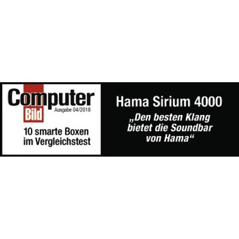 HAMA SMART SOUNDBAR SIRIUM4000ABT, WIRELESS SUBWOOFER / BLUETOOTH / ALEXA