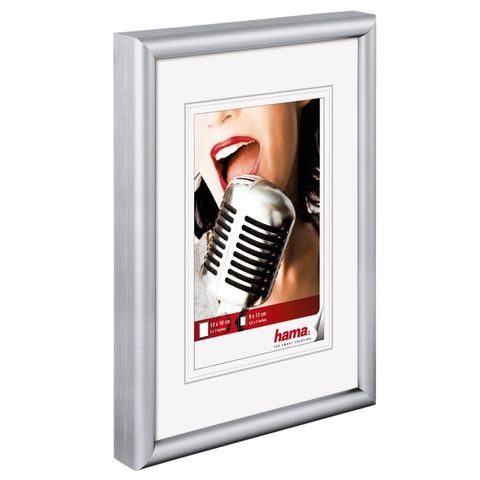 HAMA RÁMEČEK HLINÍKOVÝ CHICAGO, STŘÍBRNÝ, 13X18CM