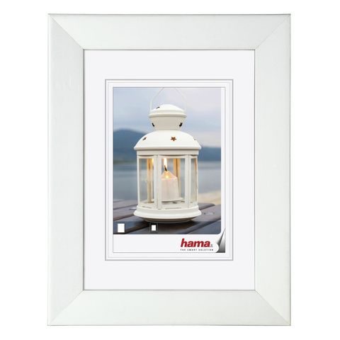 HAMA RÁMEČEK DŘEVĚNÝ LAHTI, BÍLÁ, 18X24CM