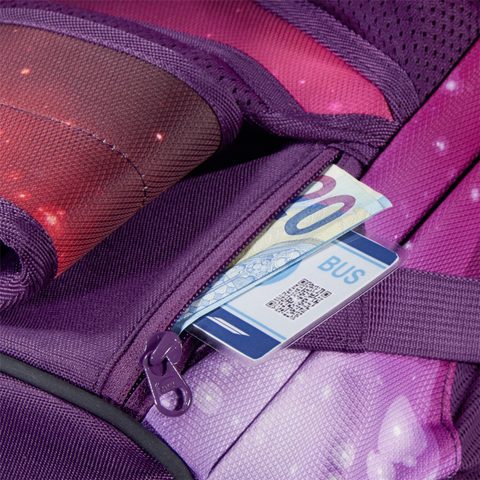 ŠKOLNÍ BATOH COOCAZOO SCALERALE, OCEANEMOTION GALAXY PINK, CERTIFIKÁT AGR