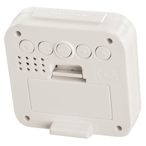 HAMA RC 130 DIGITÁLNY BUDÍK, RIADENÝ RÁDIOVÝM SIGNÁLOM, BIELY