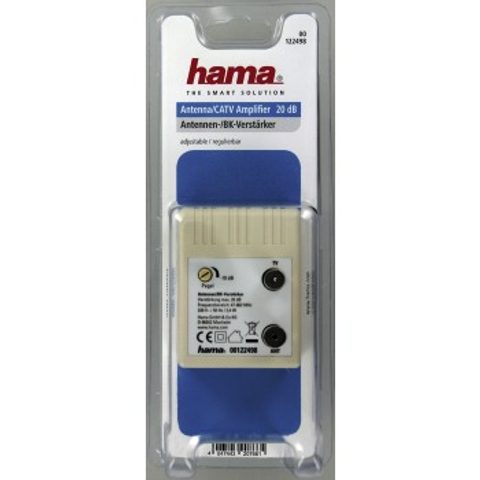 HAMA ZÁSUVKOVÝ ANTÉNNY ZOSILŇOVAČ, REGULOVATEĽNÝ