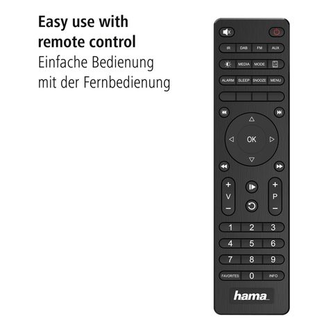 HAMA STREAMING RÁDIO IR80MBT, INTERNET RÁDIO/MULTIROOM/BLUETOOTH/APP OVLÁDÁNÍ UNDOK