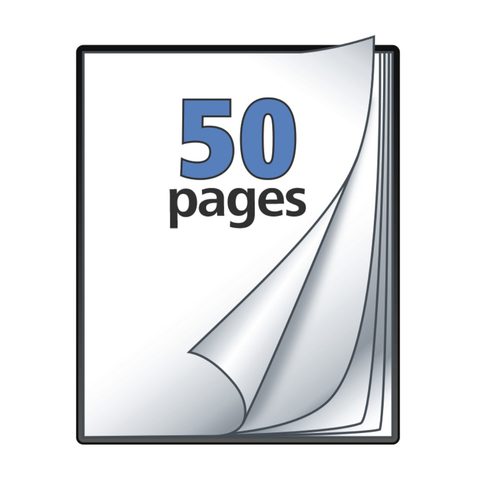 HAMA ALBUM KLASICKÉ SPIRÁLOVÉ TANGO 24X17 CM, 50 STRAN, MODRÉ, BÍLÉ LISTY