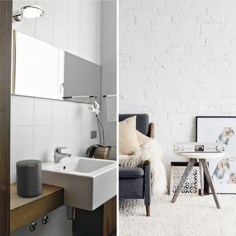 HAMA INTERNETOVÉ RÁDIO DIT2100MSBT, HYBRID HI-FI TUNER, FM/DAB/DAB+/A/MR/BT, STŘÍBRNÉ