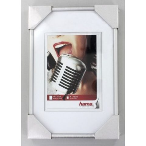 HAMA RÁMEČEK HLINÍKOVÝ CHICAGO, STŘÍBRNÝ, 13X18CM