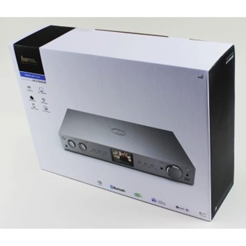 HAMA INTERNETOVÉ RÁDIO DIT2100MSBT, HYBRID HI-FI TUNER, FM/DAB/DAB+/A/MR/BT, STŘÍBRNÉ