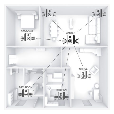 HAMA INTERNETOVÉ RÁDIO DIT2100MSBT, HYBRID HI-FI TUNER, FM/DAB/DAB+/A/MR/BT, STŘÍBRNÉ