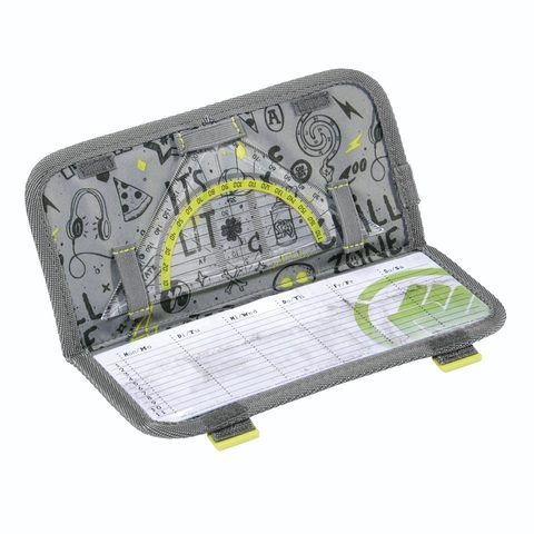 PENÁL COOCAZOO PENCILDENZEL TECCHECK NEON YELLOW