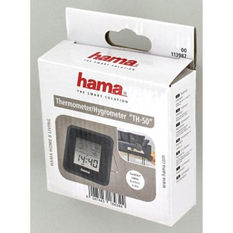 HAMA TEPLOMER/VLHKOMER TH50, ČIERNY