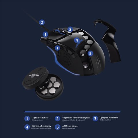 URAGE GAMINGOVÁ MYŠ REAPER REVOLUTION