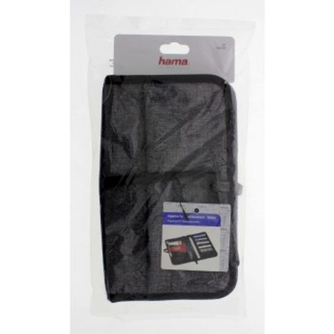 CESTOVNÍ POUZDRO NA DOKLADY ŠEDOČERNÉ