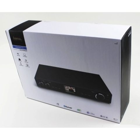 HAMA INTERNETOVÉ RÁDIO DIT2100MSBT, HYBRID HI-FI TUNER, FM/DAB/DAB+/A/MR/BT, ČERNÉ