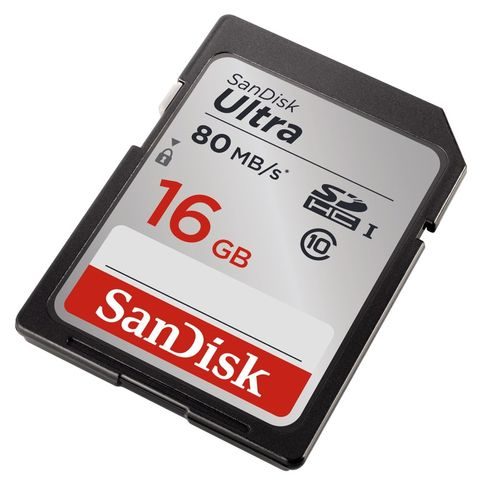 SANDISK ULTRA SDHC 16 GB 80 MB/S CLASS 10 UHS-I NÁHRADA ZA 124057
