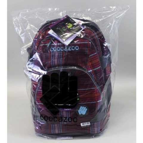 ŠKOLSKÝ RUKSAK COOCAZOO EVVERCLEVVER2, WALK THE LINE PURPLE