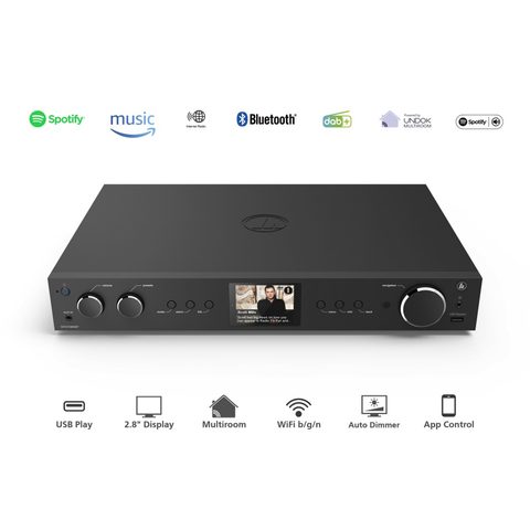 HAMA INTERNETOVÉ RÁDIO DIT2100MSBT, HYBRID HI-FI TUNER, FM/DAB/DAB+/A/MR/BT, ČERNÉ