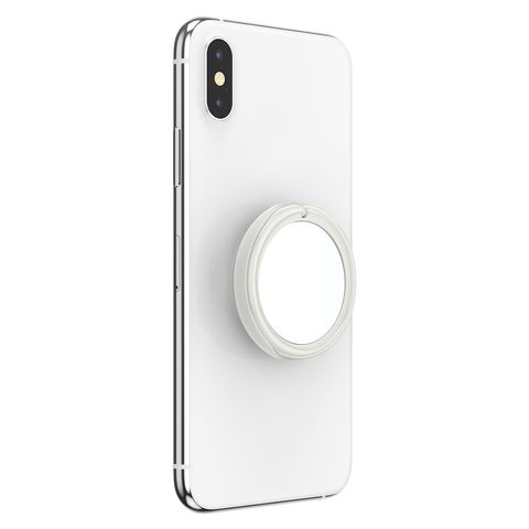 POPSOCKETS POPGRIP GEN.2, POPMIRROR MIDSUMMER, SO ZRKADIELKOM, BÍLÝ S KVÍTKY