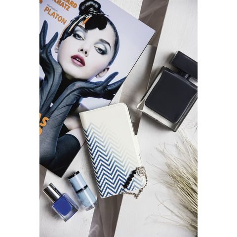 HAMA SMART MOVE-BLURRED LINES, POUZDRO NA MOBIL, XXL (5,2"-5,8"), MODRÉ