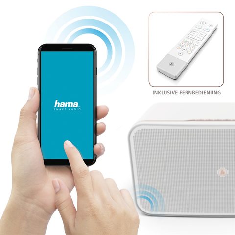 HAMA SMART REPRODUKTOR SIRIUM2100AMBT, ALEXA/BLUETOOTH, BÍLÝ