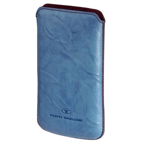 TOM TAILOR CRUMPLED COLORS POUZDRO NA MOBIL, VELIKOST XL, TYRKYSOVÉ