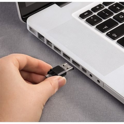 HAMA ČTEČKA KARET USB 2.0 OTG PRO SMARTPHONE/TABLETY, MSD, ČERNÁ