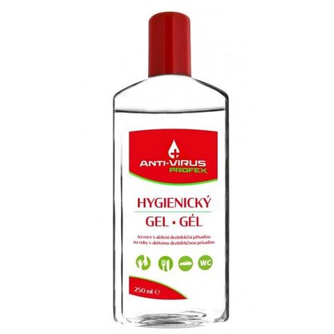 PROFEX ANTI-VIRUS HYGIENICKÝ GEL NA RUCE 250 ML