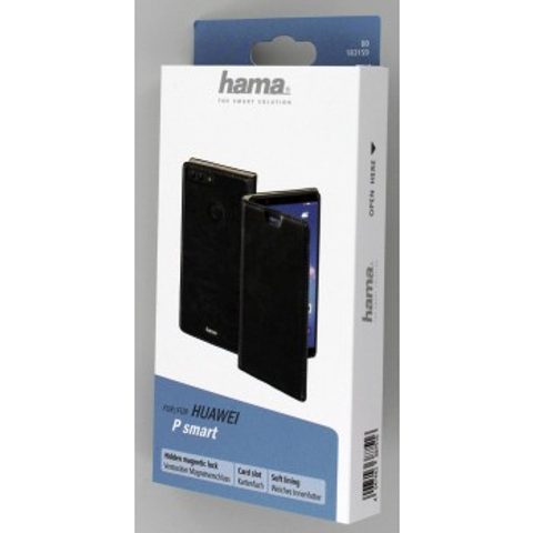 HAMA GUARD CASE BOOKLET FOR HUAWEI P SMART, BLACK