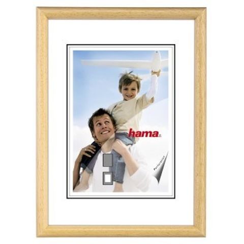 HAMA RÁMEČEK DŘEVĚNÝ OREGON, PŘÍRODNÍ, 40X50CM