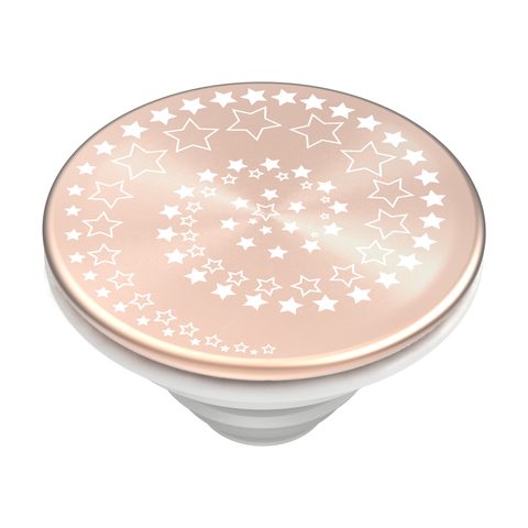 POPSOCKETS POPGRIP GEN.2, BACKSPIN STARRY EYE, OTÁČECÍ (KULIČKOVÉ LOŽISKO), RŮŽOVÝ