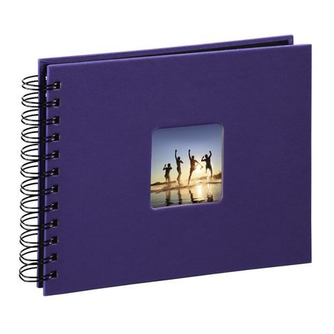 HAMA ALBUM KLASICKÉ SPIRÁLOVÉ FINE ART 24X17 CM, 50 STRAN, ULTRAFIALOVÁ