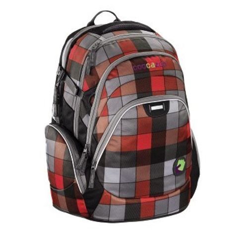 ŠKOLSKÝ RUKSAK COOCAZOO JOBJOBBER, RED DISTRICT