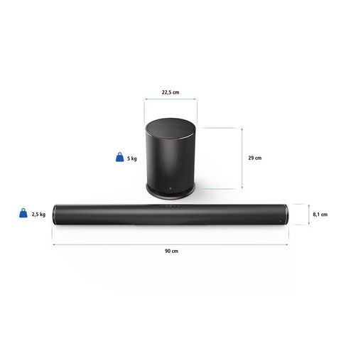 HAMA SMART SOUNDBAR SIRIUM4000ABT, WIRELESS SUBWOOFER / BLUETOOTH / ALEXA