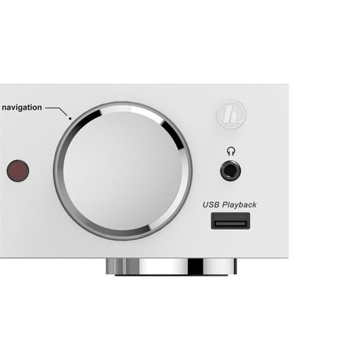 HAMA INTERNETOVÉ RÁDIO DIT2100MSBT, HYBRID HI-FI TUNER, FM/DAB/DAB+/A/MR/BT, STŘÍBRNÉ