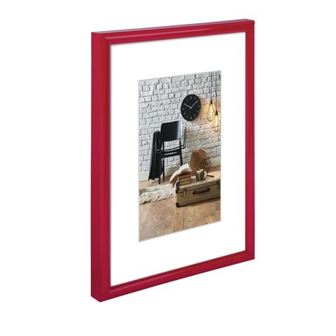HAMA SEVILLA PLASTIC FRAME, RED, 60 X 80 CM